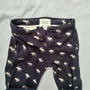 A&F moose pajama pants